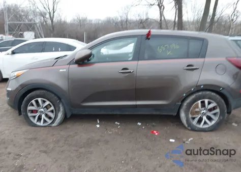 2014 Kia Sportage Lx из США, поврежденный, VIN KNDPBCAC3E7657196